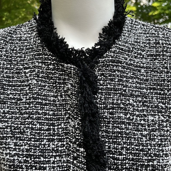 NWT vintage Leslie Fay knit jacket PL - Picture 2 of 6